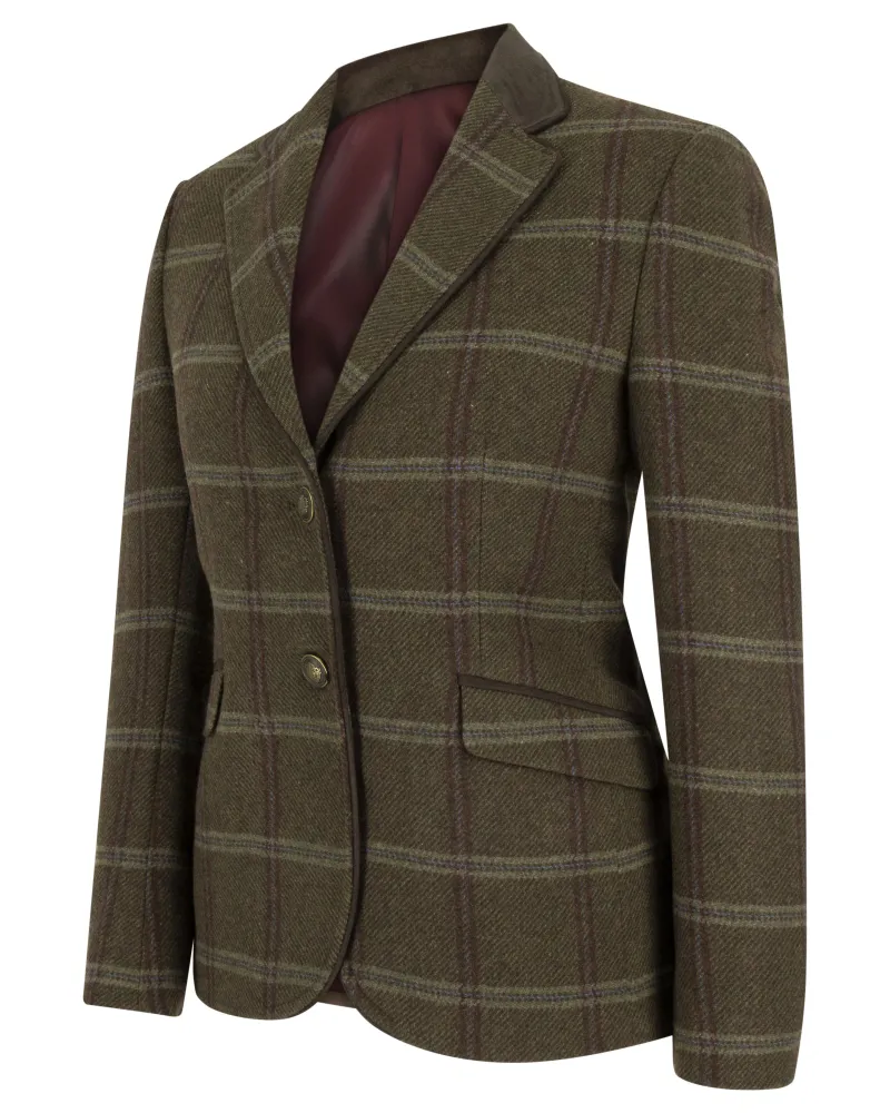 Hoggs Of Fife Musselburgh Tweed Hacking Jacket in  Bracken